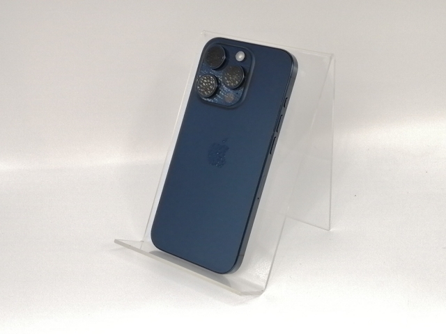 Apple iPhone 15Pro ブルーチタニウム 256GB SIMフリー iPhone 15 Pro 256GB - ブルーチタニウム（SIMフリー）[整備済
