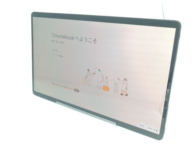 【中古】Lenovo IdeaPad Duet 560 Chromebook 82QS001UJP アビスブルー 【SD 7c Gen2 4G 128G(Flash) 無線LAN 13OLED(1920x1080)】【川越クレアショッピングセンター】言いはなつ継続期間１ヶ月【位置づけるB】