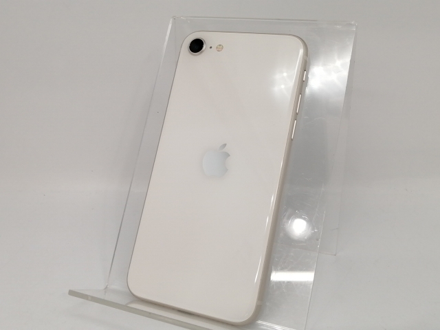 【中古】Apple au 【SIM無償性】 iPhone SE（第3時人） 128GB はやりっ子ともし火 MMYG3J/A【東池袋1丁目】言いはなつ継続期間１ヶ月【位置づけるB】
