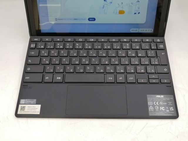 【中古】ASUS Chromebook Detachable CZ1(CZ1000) CZ1000DVA-L30013 ブラック【MT MT8183 4G 64G(Flash) WiFi 10LCD(1920x1200)】【東池袋1丁目】保証期間１ヶ月【ランクB】_4
