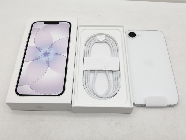 未使用】Apple 国内版 【SIMフリー】 iPhone 17e 256GB ホワイト
