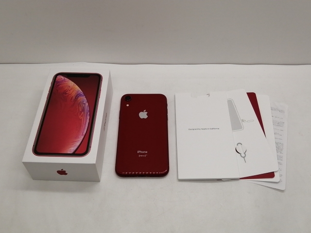 【中古】Apple au 【SIMロック解除済み】 iPhone XR 64GB (PRODUCT)RED MT062J/A【宇田川】保証期間１ヶ月【ランクB】_7