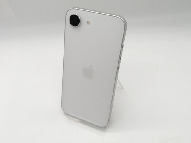 【中古】Apple ymobile 【SIMフリー】 iPhone 16e 128GB ホワイト MD1R4J/A【吉祥寺】保証期間１ヶ月【ランクA】