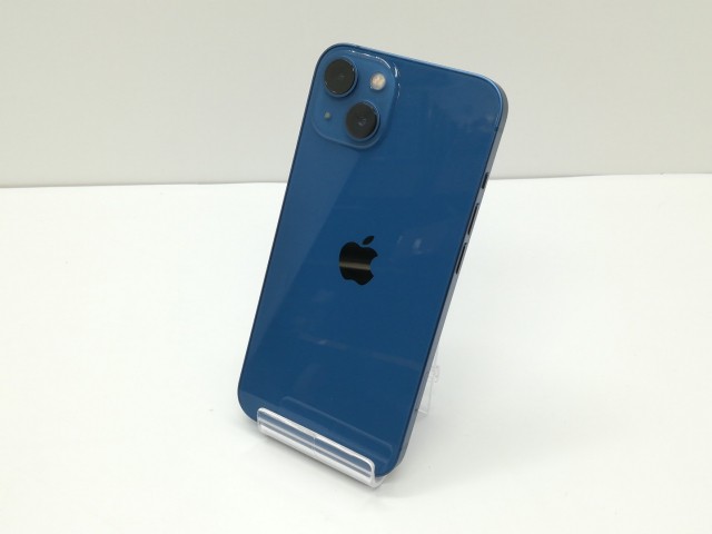 【中古】【赤ロム保証あり】Apple 楽天モバイル 【SIMフリー】 iPhone 13 256GB ブルー MLNM3J/A【仙台イービーンズ】保証期間１ヶ月【ラ