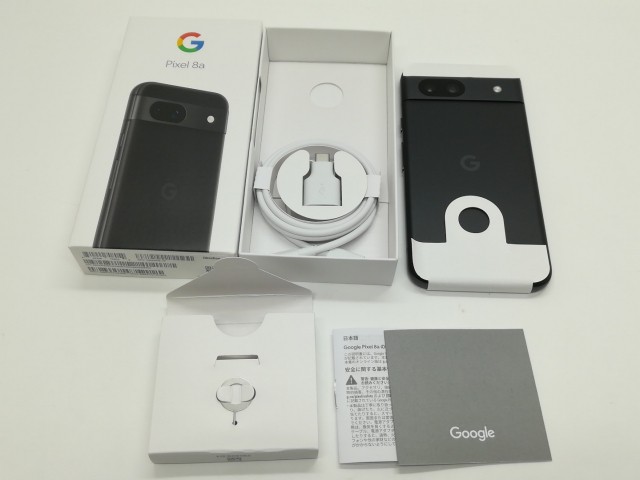 【未使用】Google 国内版 【SIMフリー】 Pixel 8a オブシディアン 8GB 128GB G576D【仙台イービーンズ】保証期間３ヶ月