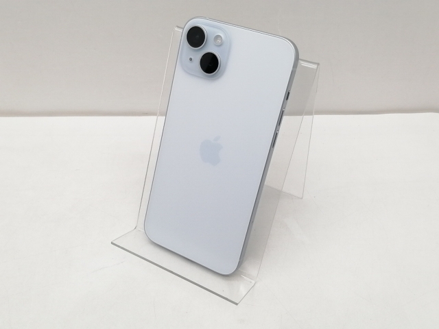 中古】Apple 国内版 【SIMフリー】 iPhone 15 Plus 256GB ブルー