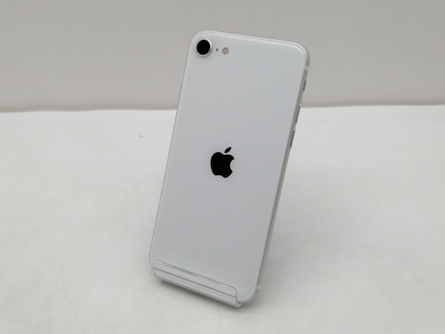 【中古】Apple docomo 【SIMロック解除済み】 iPhone SE（第2世代） 64GB ホワイト MX9T2J/A【仙台イービーンズ】保証期間１ヶ月【ランクB】