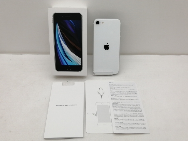 【中古】Apple 国内版 【SIMフリー】 iPhone SE（第2世代） 128GB ホワイト MXD12J/A【仙台イービーンズ】保証期間１ヶ月【ランクC】_8