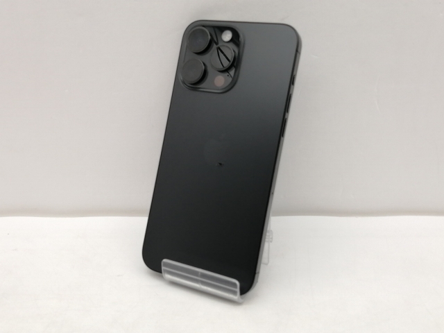 【中古】Apple 国内版 【SIMフリー】 iPhone 15 Pro Max 256GB ブラックチタニウム MU6P3J/A【仙台イービーンズ】保証期間１ヶ月【ランクB】