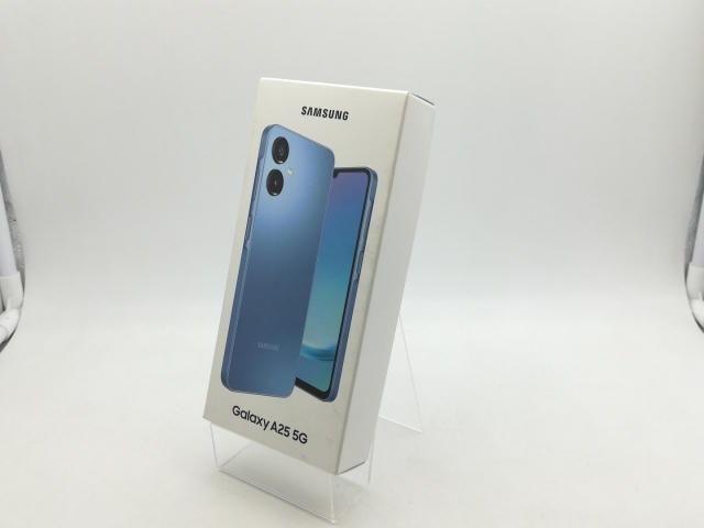 未使用】SAMSUNG docomo 【SIMフリー】 Galaxy A25 5G ブルー 4GB 64GB 