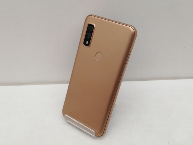 【中古】Fujitsu UQmobile 【SIMフリー】 arrows We ローズゴールド 4GB 64GB FCG01【仙台イービーンズ】保証期間１ヶ月【ランクB】