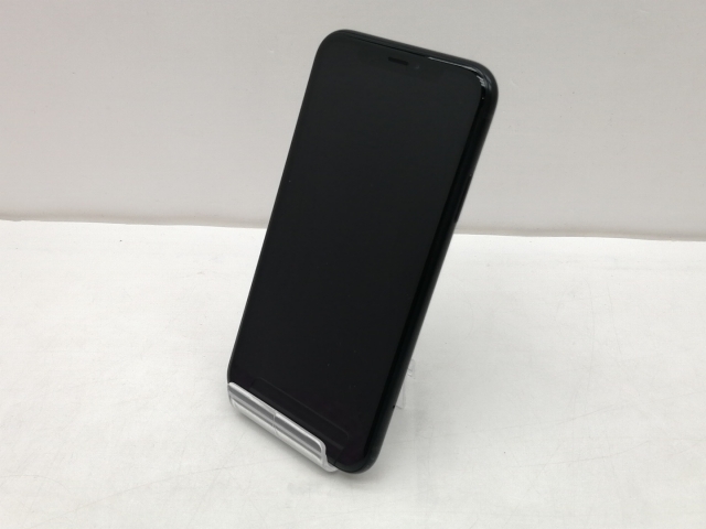 【中古】Apple SoftBank 【SIMロック解除済み】 iPhone XR 128GB ブラック MT0G2J/A【仙台イービーンズ】保証期間１ヶ月【ランクB】