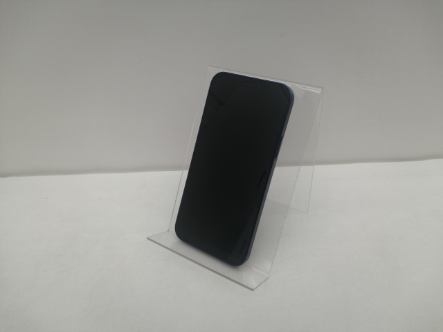 【中古】Apple docomo 【SIMロック解除済み】 iPhone 12 128GB ブルー MGHX3J/A【仙台イービーンズ】保証期間１ヶ月【ランクC】
