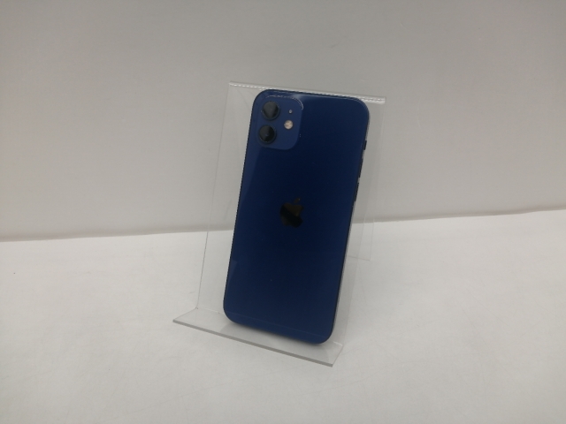 【中古】Apple docomo 【SIMロック解除済み】 iPhone 12 128GB ブルー MGHX3J/A【仙台イービーンズ】保証期間１ヶ月【ランクC】_1
