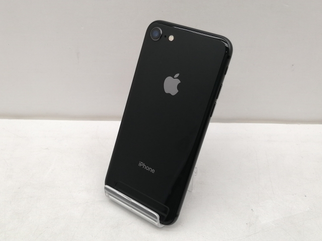【中古】Apple au 【SIMロック解除済み】 iPhone 8 64GB スペースグレイ MQ782J/A【仙台イービーンズ】保証期間１ヶ月【ランクB】