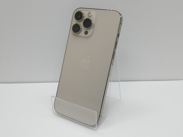 【中古】Apple 国内版 【SIMフリー】 iPhone 13 Pro Max 1TB ゴールド MLKJ3J/A【仙台イービーンズ】保証期間１ヶ月【ランクA】