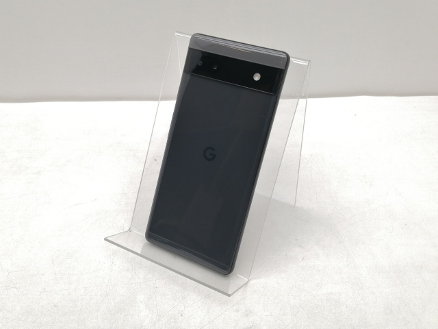 【中古】Google au 【SIMフリー】 Pixel 6a チャコール 6GB 128GB GB17L【仙台イービーンズ】保証期間１ヶ月【ランクC】
