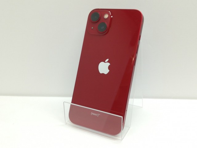 【中古】Apple docomo 【SIMフリー】 iPhone 13 128GB (PRODUCT)RED MLNF3J/A【秋葉3号】保証期間１ヶ月【ランクA】