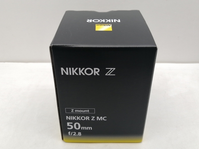 【未使用】Nikon NIKKOR Z MC 50mm f/2.8 (Nikon Zマウント)【仙台イービーンズ】保証期間３ヶ月