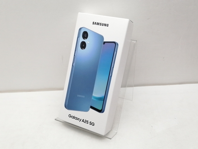 【未使用】SAMSUNG docomo 【SIMフリー】 Galaxy A25 5G ブルー 4GB 64GB SC-53F【仙台イービーンズ】保証期間３ヶ月