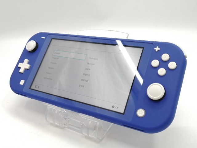 【中古】Nintendo Switch Lite 本体 ブルー HDH-S-BBZAA【高崎モントレー】保証期間１ヶ月【ランクA】