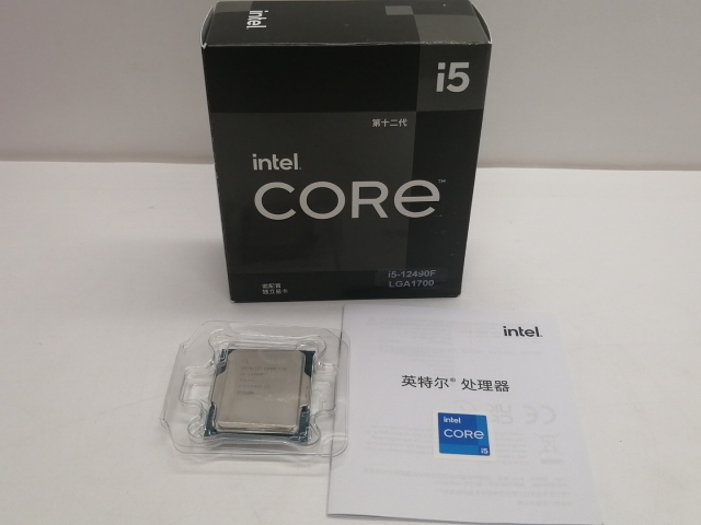 中古品  intel Core i5 12490F  BOX 中古品 intel Core i5 12490F BOX 中古品 intel Core i5 12490F BOX