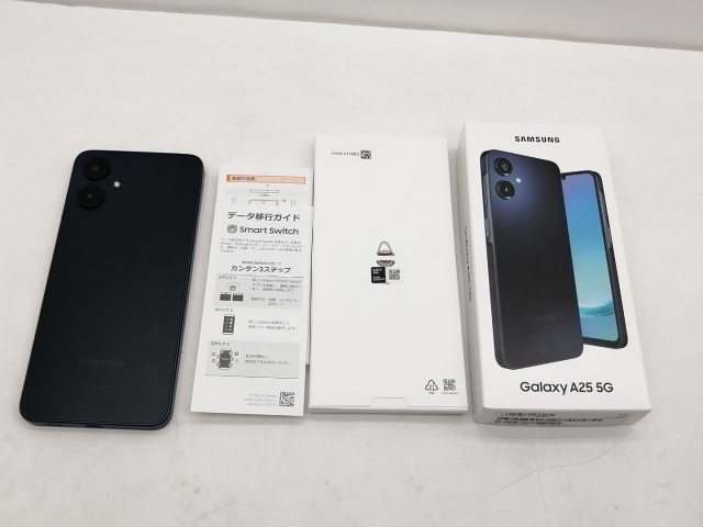 【中古】SAMSUNG au 【SIMフリー】 Galaxy A25 5G ブラック 4GB 64GB SCG33【アリオ倉敷】保証期間１ヶ月【ランクA】_3