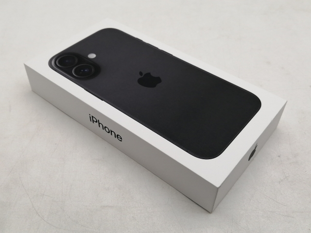 【未使用】Apple 国内版 【SIMフリー】 iPhone 16 128GB ブラック MYDQ3J/A【仙台イービーンズ】保証期間３ヶ月_3