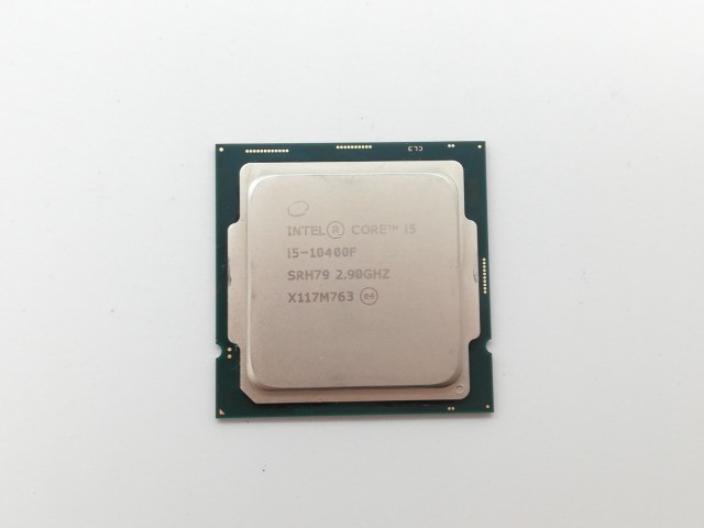 【中古】Intel Core i5-10400F (2.9GHz/TB:4.3GHz) BOX LGA1200/6C/12T/L3 12M/No iGPU/TDP65W【仙台イービーンズ】保証期間１週間