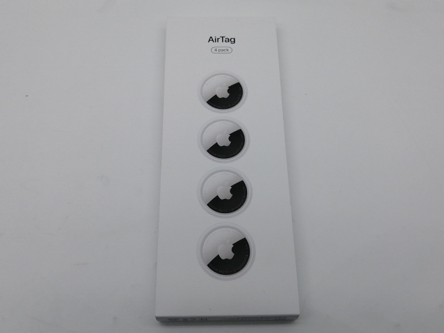 【未使用】Apple AirTag（第2世代） 4パック MFEA4ZP/A【仙台イービーンズ】保証期間１週間