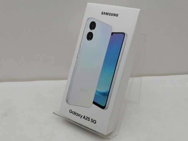 【未使用】SAMSUNG 楽天モバイル 【SIMフリー】 Galaxy A25 5G ライトブルー 4GB 64GB【仙台イービーンズ】保証期間３ヶ月