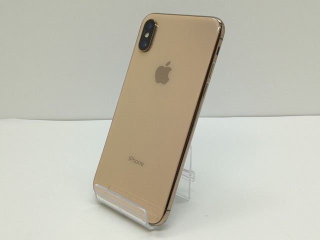 【中古】Apple docomo 【SIMロック解除済み】 iPhone XS 256GB ゴールド MTE22J/A【仙台イービーンズ】保証期間１ヶ月【ランクC】