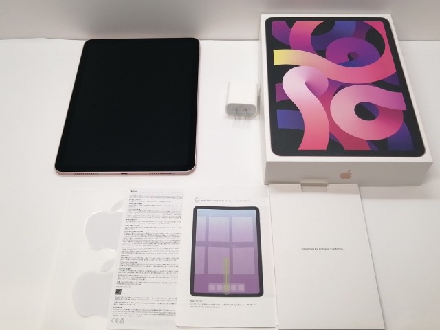 【中古】Apple iPad Air（第4世代/2020） Wi-Fiモデル 64GB ローズゴールド MYFP2J/A【仙台イービーンズ】保証期間１ヶ月【ランクC】