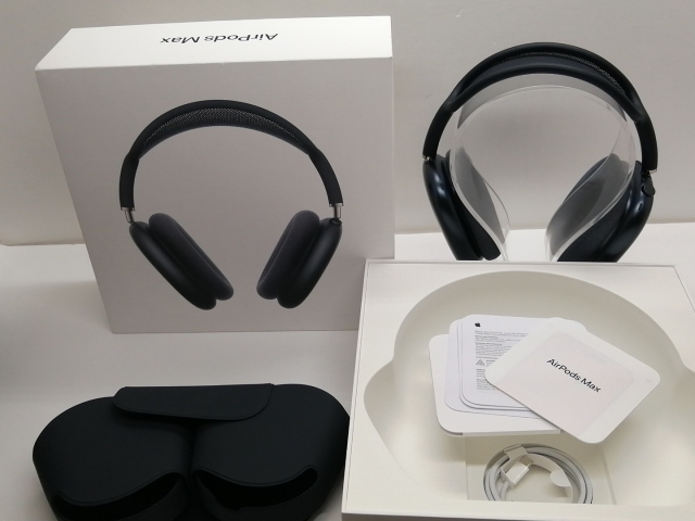 極美品 AirPods Max 第二世代 ミッドナイト 保証期間内 中古】Apple