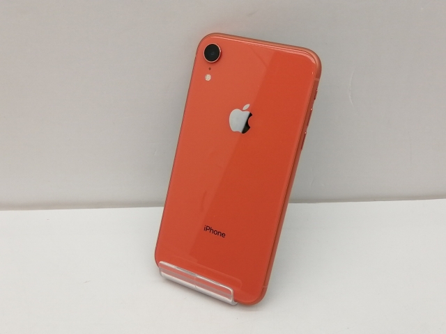 中古】Apple docomo 【SIMロック解除済み】 iPhone XR 128GB コーラル 