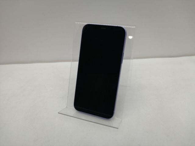 【中古】【赤ロム保証あり】Apple au 【SIMロック解除済み】 iPhone 12 64GB パープル MJNH3J/A【仙台イービーンズ】保証期間１ヶ月【ランクA】