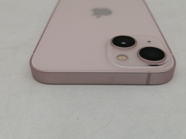 【中古】Apple docomo 【SIMフリー】 iPhone 13 128GB ピンク MLNE3J/A【仙台イービーンズ】保証期間１ヶ月【ランクB】