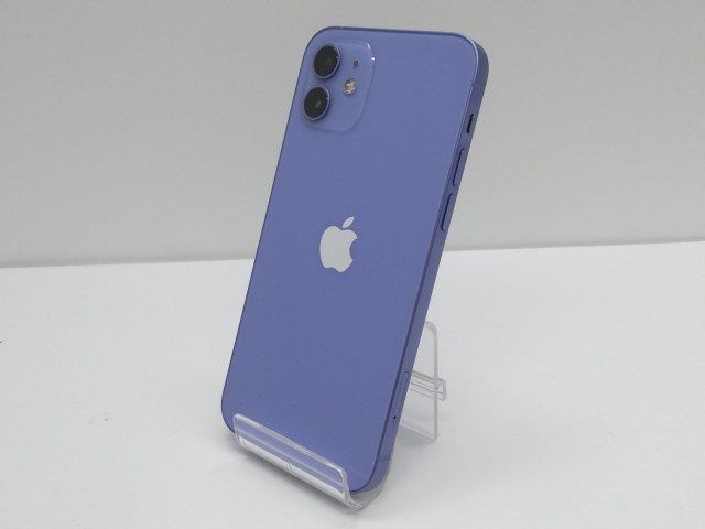 【中古】【赤ロム保証あり】Apple SoftBank 【SIMロック解除済み】 iPhone 12 256GB パープル MJNK3J/A【仙台イービーンズ】保証期間１ヶ