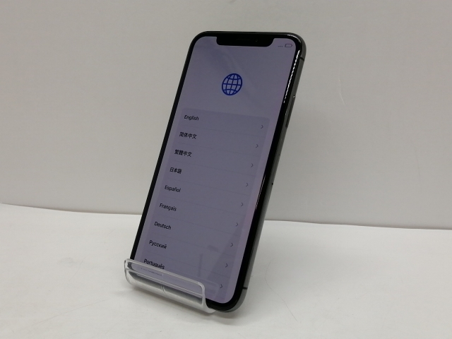 iPhone X／256gb／スペースグレイ／SIMロック解除／ジャンク品 iPhone X 256GB スペースグレイ SIMロック解除済 【公式通販】