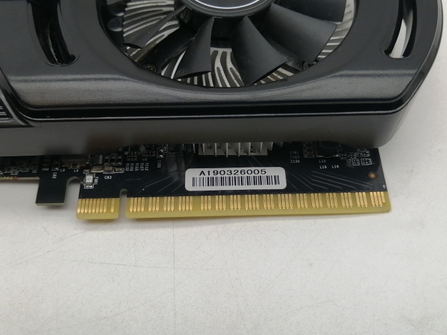 中古】Palit Palit GTX1650 STORMX OC 4G GDDR5(NE51650S06G1-1170F