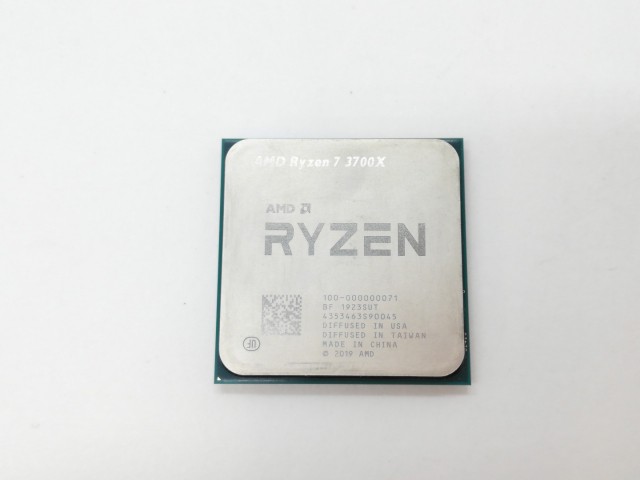 【中古】AMD Ryzen 7 3700X (3.6GHz/TC:4.4GHz) bulk AM4/8C/16T/L3 32MB/TDP65W【仙台イービーンズ】保証期間１週間