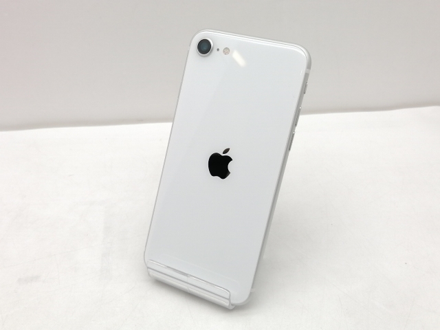 【中古】Apple SoftBank 【SIMロック解除済み】 iPhone SE（第2世代） 128GB ホワイト MXD12J/A【仙台イービーンズ】保証期間１ヶ月【ランクC】