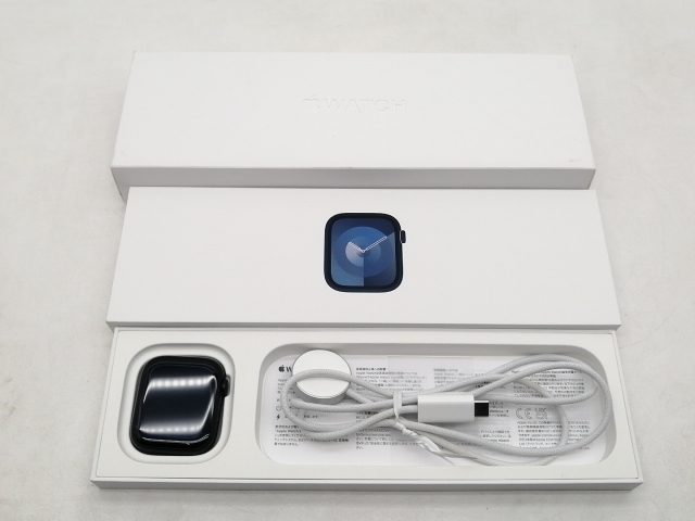 【中古】Apple Apple Watch Series9 45mm GPS ミッドナイトアルミニウムケース (バンド無し)【仙台イービーンズ】保証期間１ヶ月【ランクC】_6