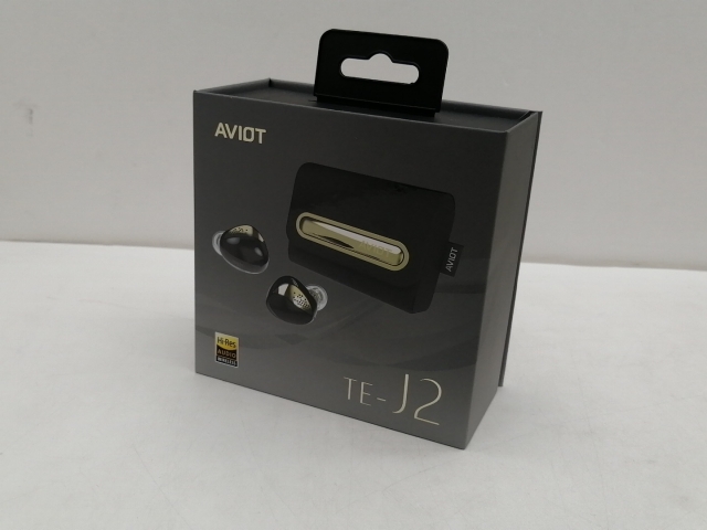 【未使用】AVIOT TE-J2-BK [ブラック]【仙台イービーンズ】保証期間１ヶ月