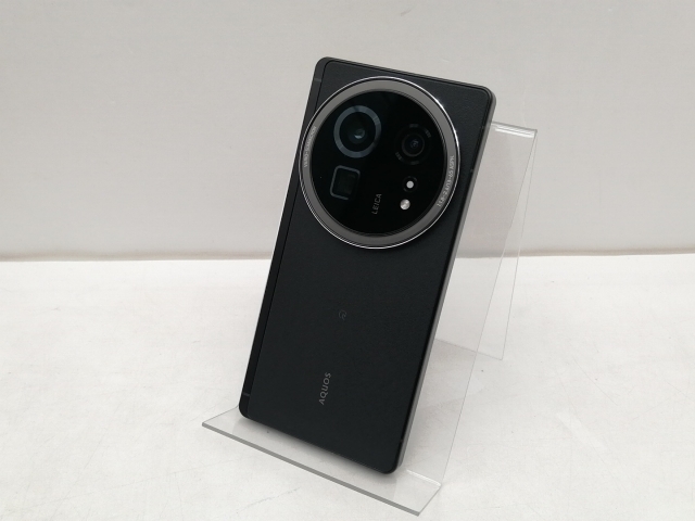 【中古】SHARP 国内版 【SIMフリー】 AQUOS R9 pro ブラック 12GB 512GB SH-M30【仙台イービーンズ】保証期間１ヶ月【ランクA】