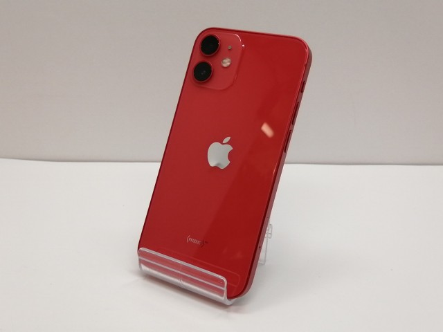 【中古】Apple au 【SIMロック解除済み】 iPhone 12 mini 128GB (PRODUCT)RED MGDN3J/A【仙台イービーンズ】保証期間１ヶ月【ランクA】