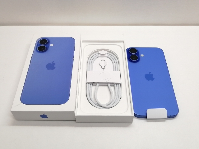 Apple iPhone 16 Plus 128GB 本体 ウルトラマリン 美品 iPhone 16 Plus 128GB ウルトラマリンを購入 - Apple（日本）