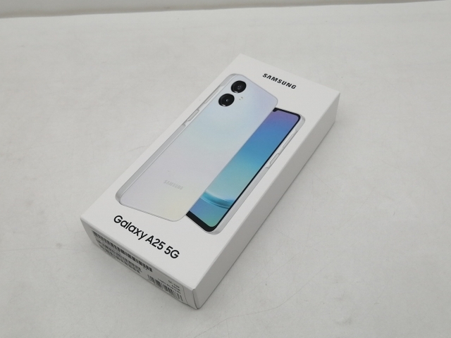 【未使用】SAMSUNG docomo 【SIMフリー】 Galaxy A25 5G ライトブルー 4GB 64GB SC-53F【川崎】保証期間３ヶ月