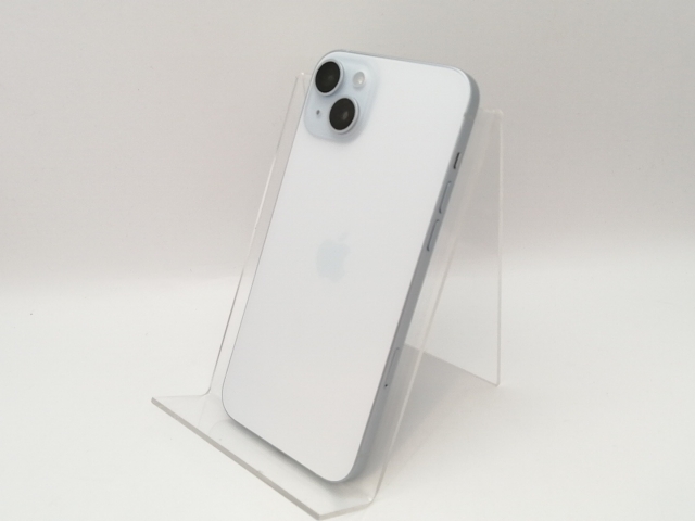 【中古】Apple 国内版 【SIMフリー】 iPhone 15 Plus 128GB ブルー MU0D3J/A【高崎モントレー】保証期間１ヶ月【ランクA】の通販は