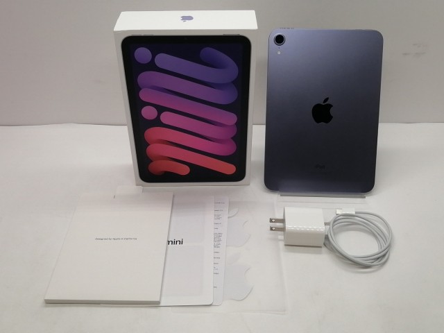 【中古】Apple iPad mini（第6世代/2021） Wi-Fiモデル 256GB パープル MK7X3J/A【仙台イービーンズ】保証期間１ヶ月【ランクA】